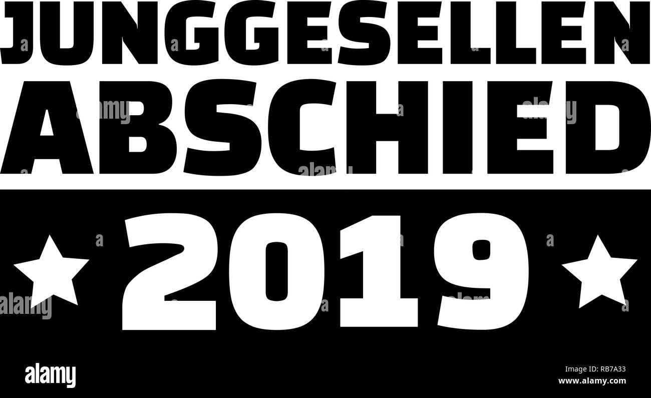 Feste di addio al celibato notte 2019 tedesco festa di laurea Foto Stock