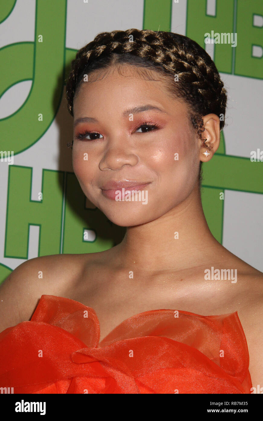 Tempesta Reid 01/06/2019 La 76th Annuale di Golden Globe Awards HBO dopo essere partito svoltasi a circa 55 ristorante presso il Beverly Hilton di Beverly Hills, CA Foto di Izumi Hasegawa / HNW / PictureLux Foto Stock