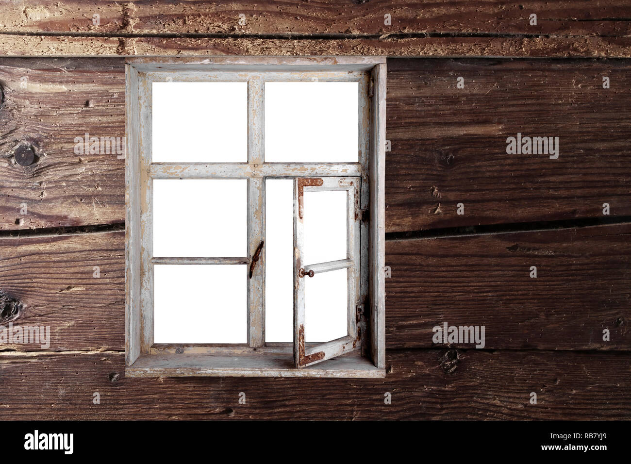 Blick aus dem Fenster Foto Stock