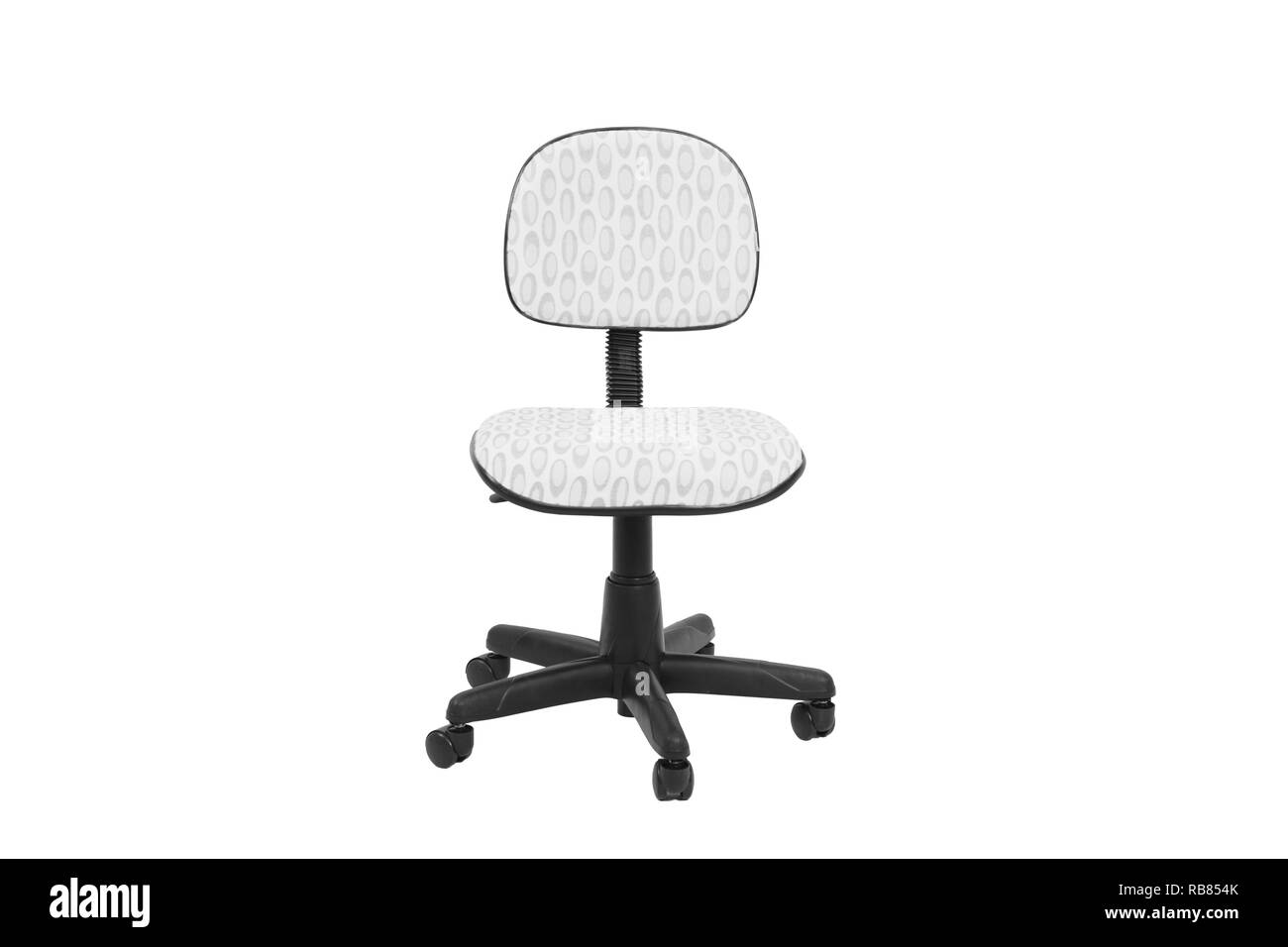 Ufficio una sedia. Oggetto isolato su sfondo bianco Foto Stock