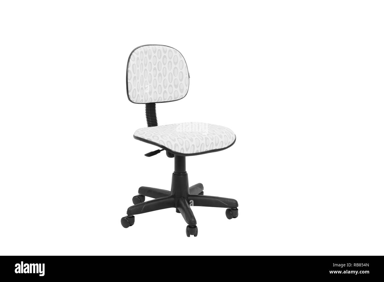 Ufficio una sedia. Oggetto isolato su sfondo bianco Foto Stock