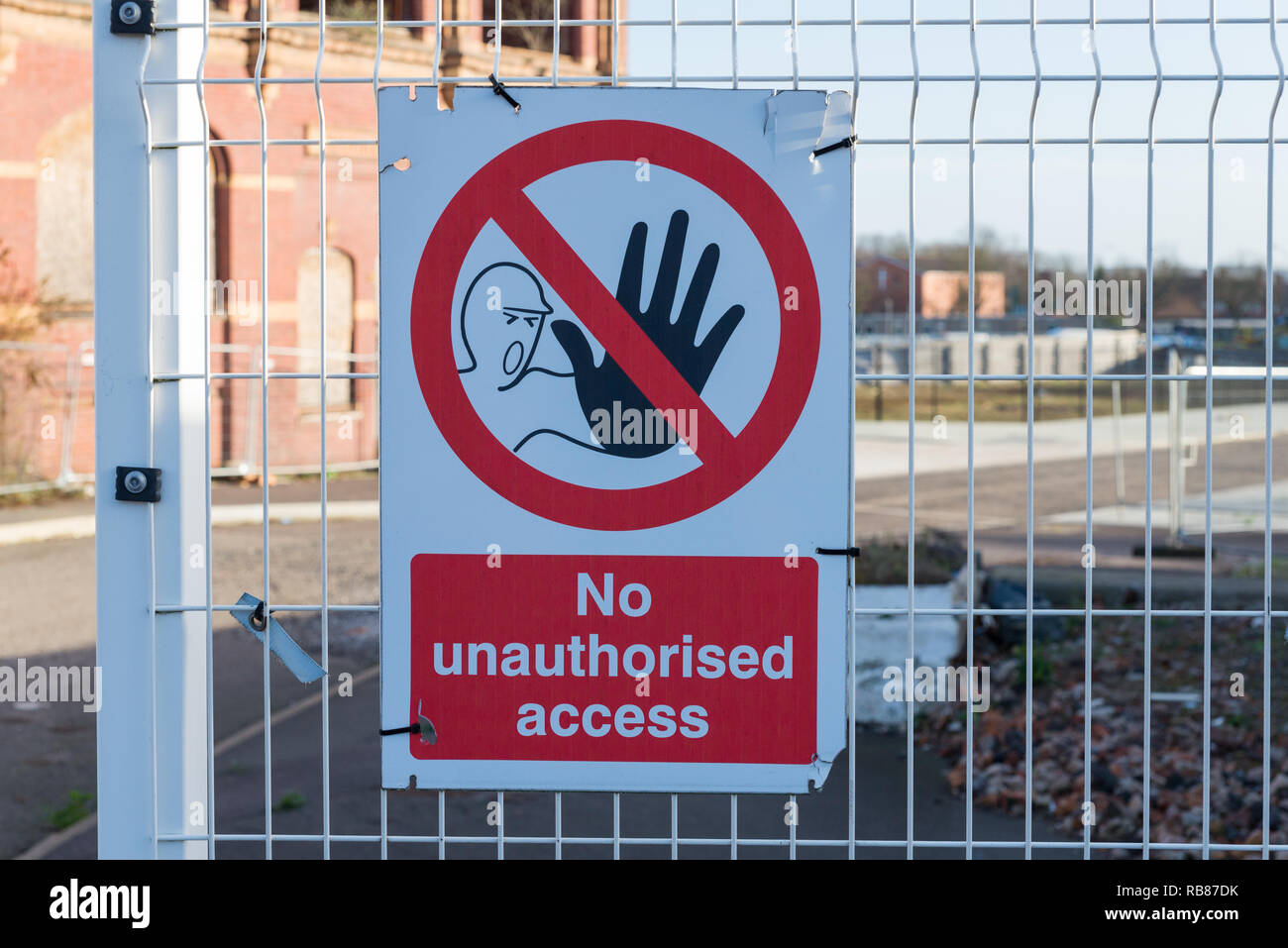 Serrature Eastside sito di riqualificazione a Belmont fila in Eastside, Birmingham Foto Stock