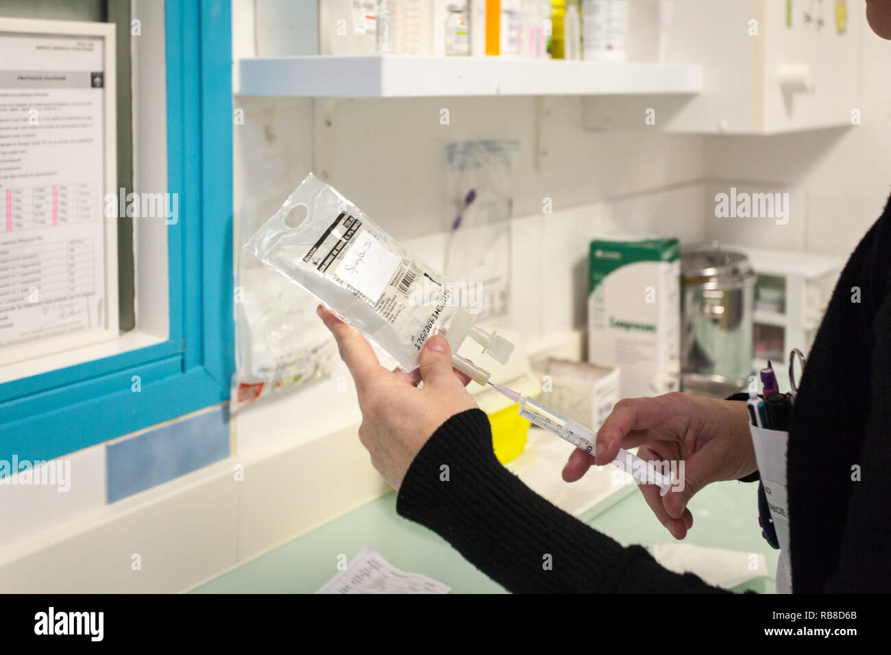 Servizio pediatrico Foto Stock