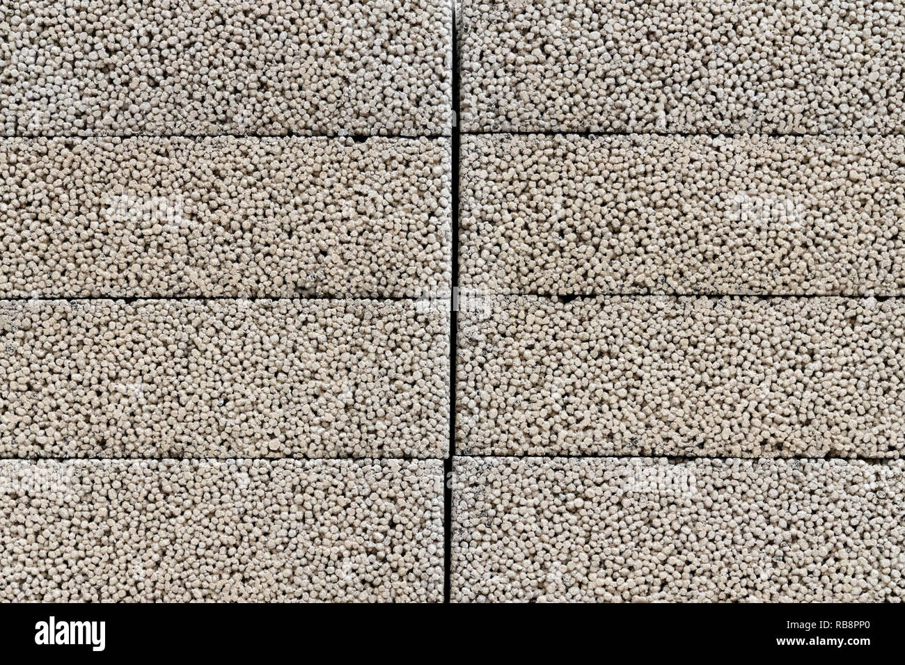 Materiale da costruzione - calcestruzzo leggero - calcestruzzo leggero Foto  stock - Alamy