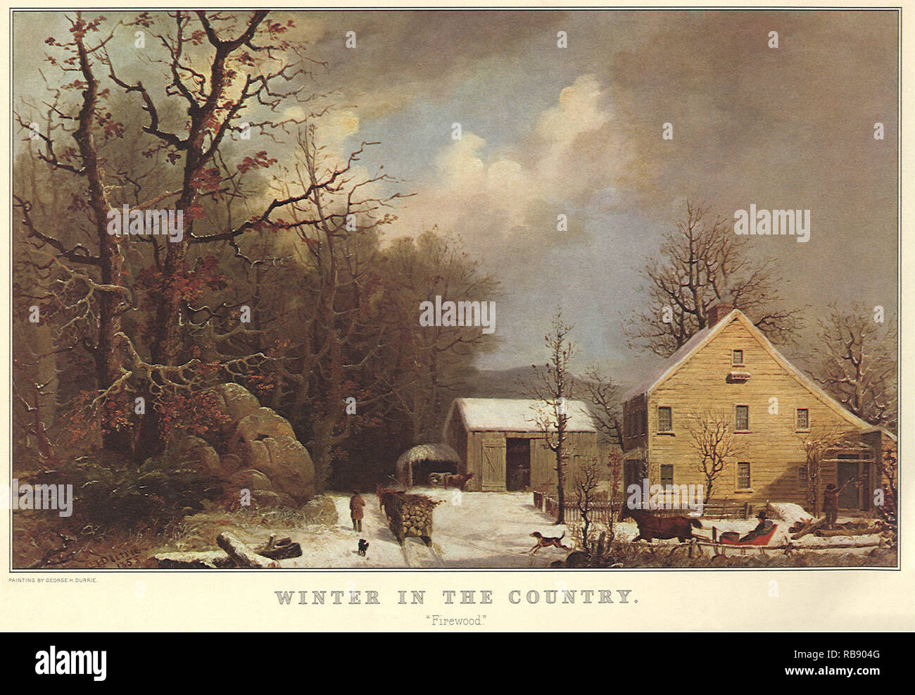 Legna da ardere per il karting Foto Stock