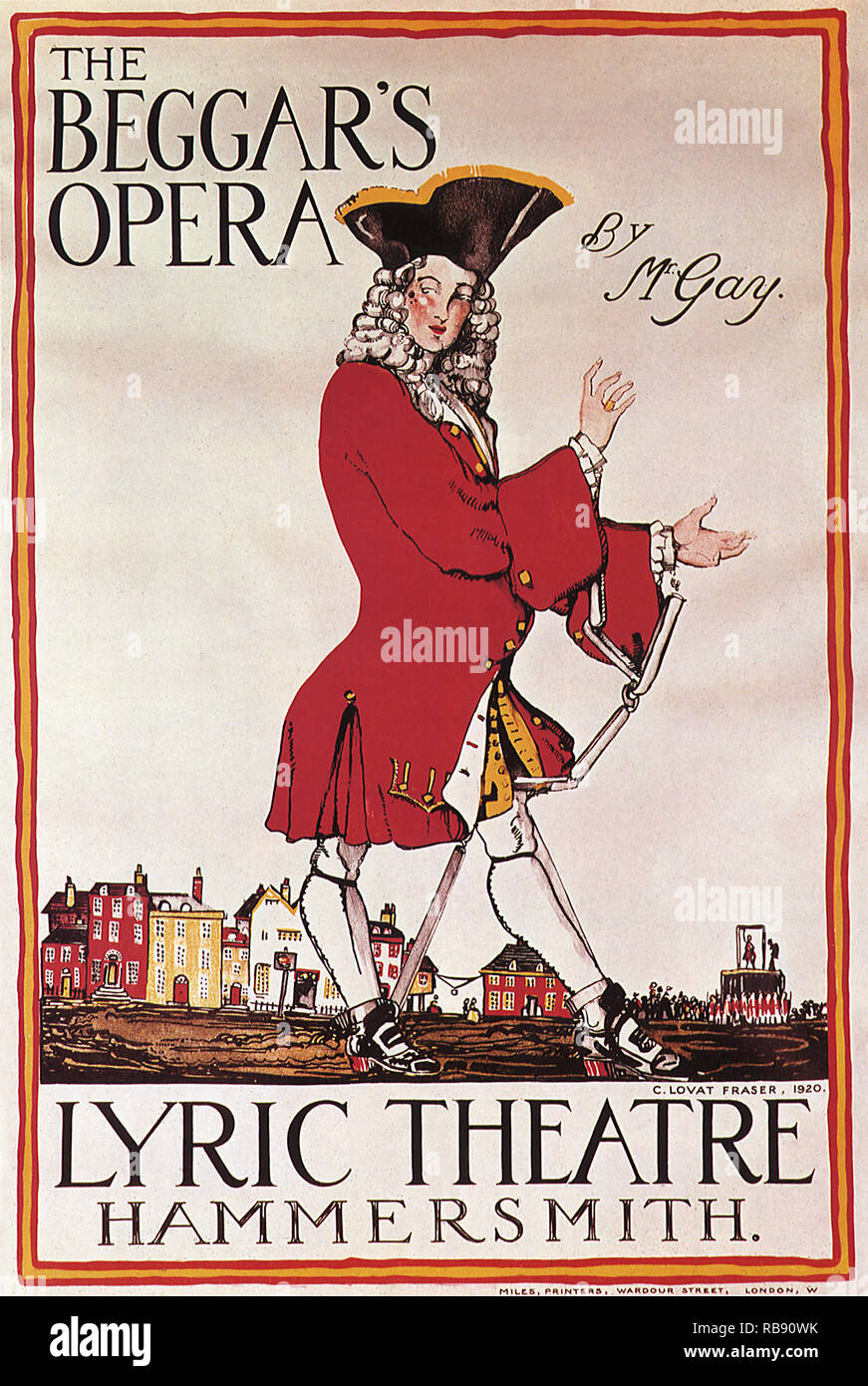 Uomo in manette Foto Stock