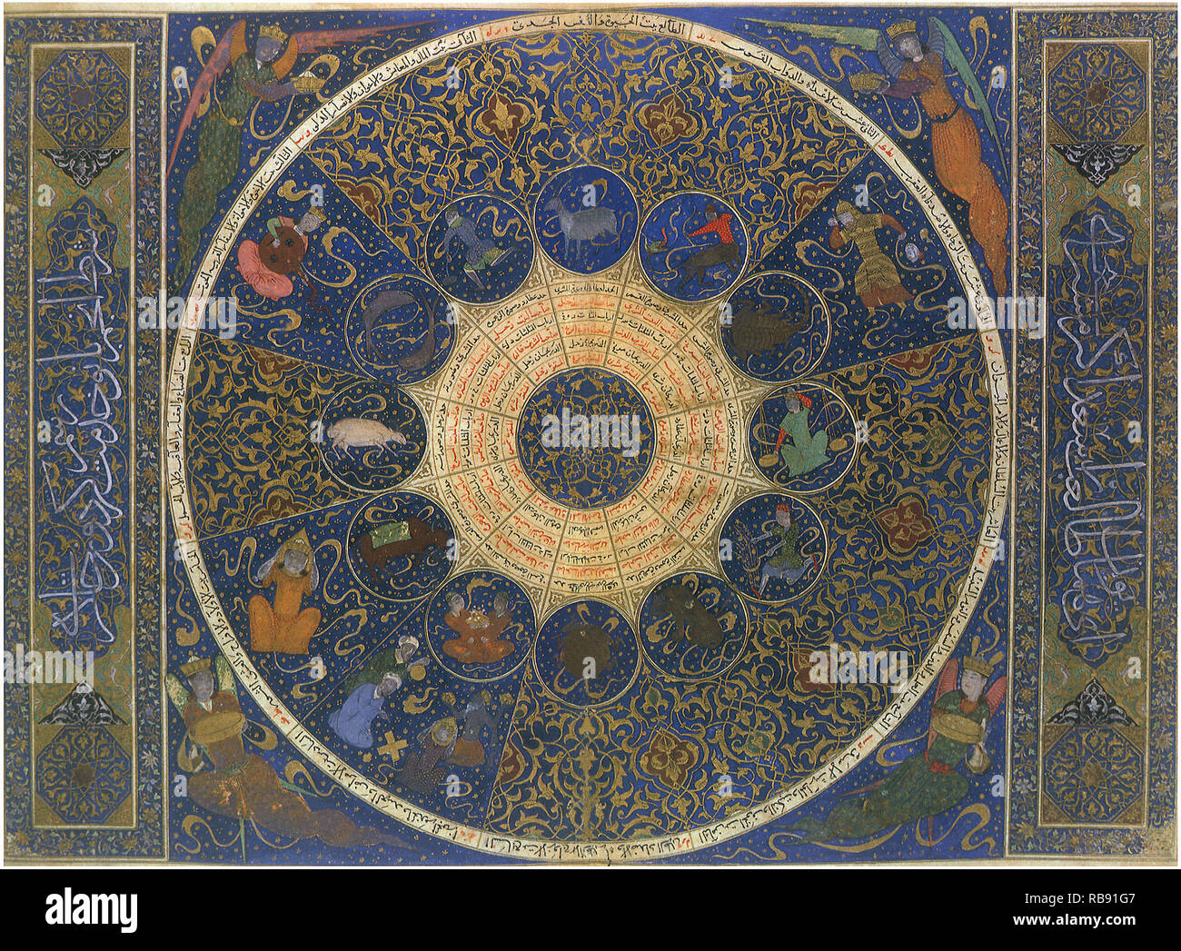 Righello oroscopo Foto Stock