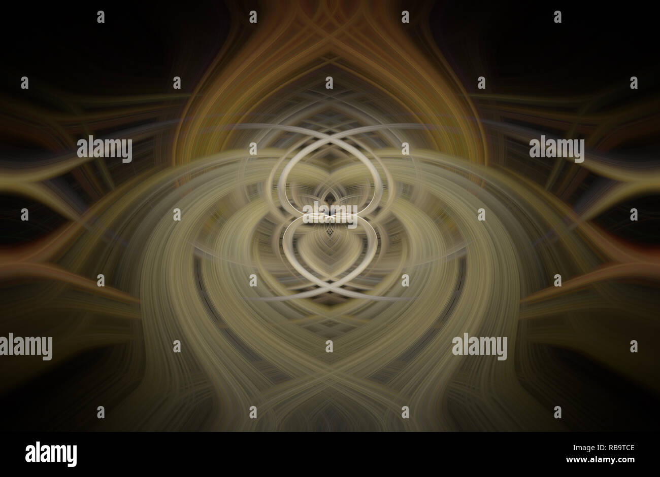 Spirale colorata desktop background e texture di luce marrone beige Foto Stock