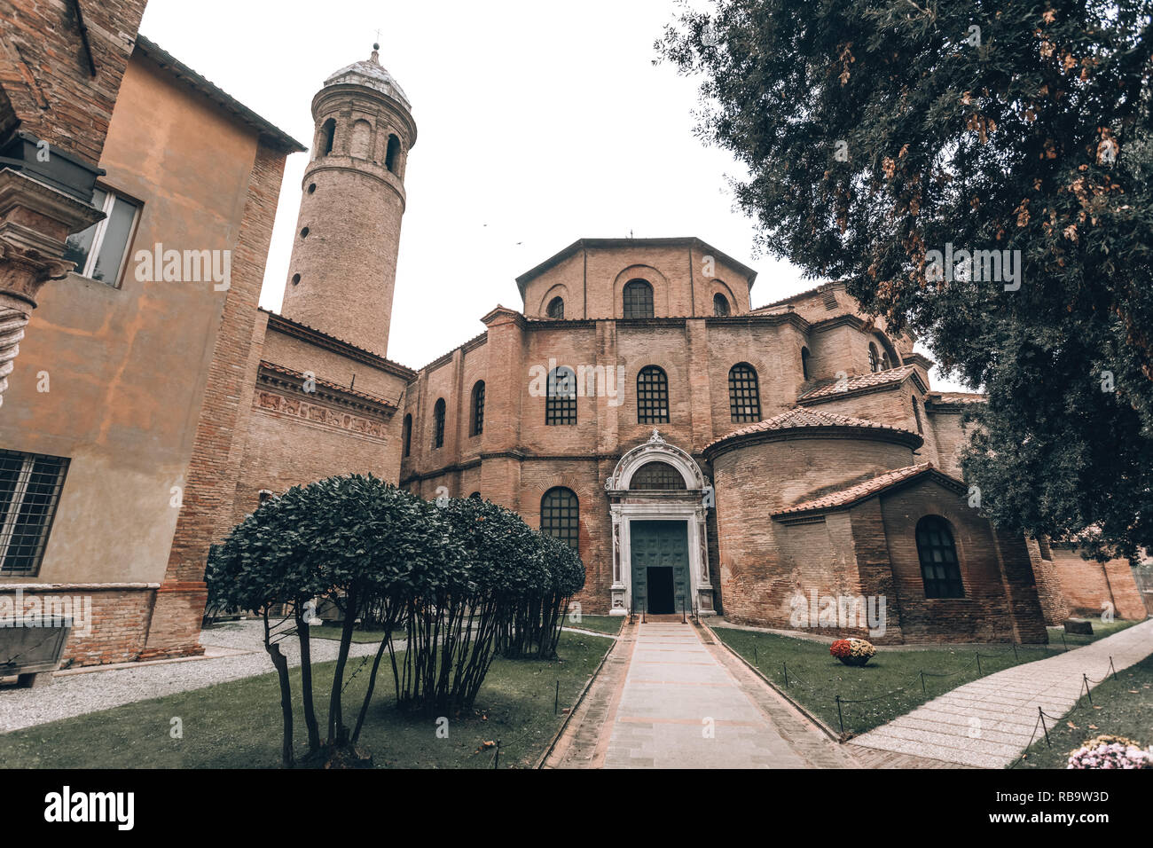 Chiesa paleocristiana di San Vitale a Ravenna, Italia Foto Stock