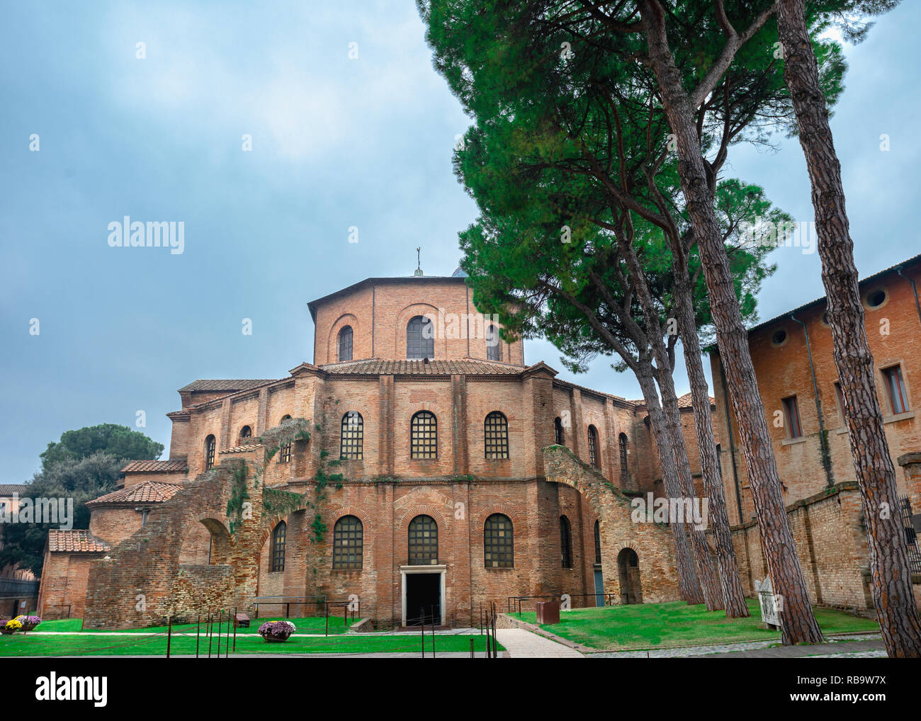 Chiesa paleocristiana di San Vitale a Ravenna, Italia Foto Stock