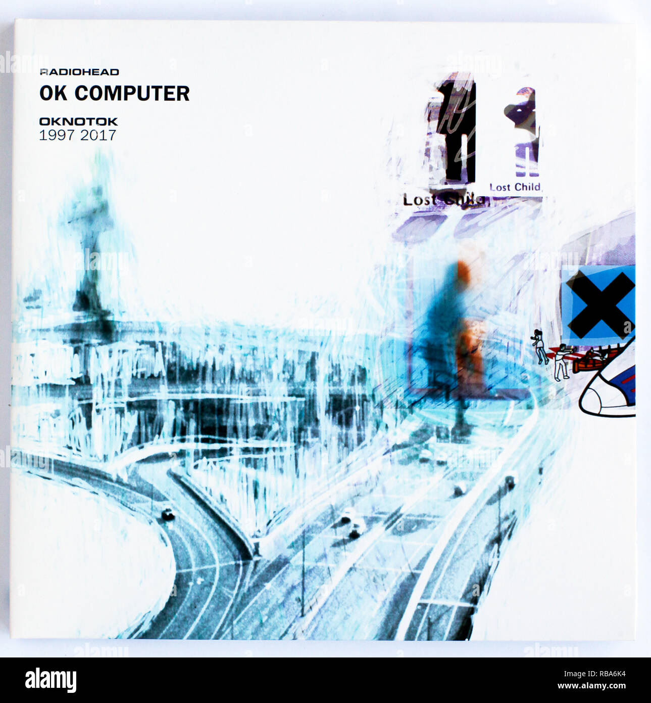 Il coperchio di OK computer, OKNOTOK by Radiohead. 2017 ristampato album su  XL - solo per uso editoriale Foto stock - Alamy