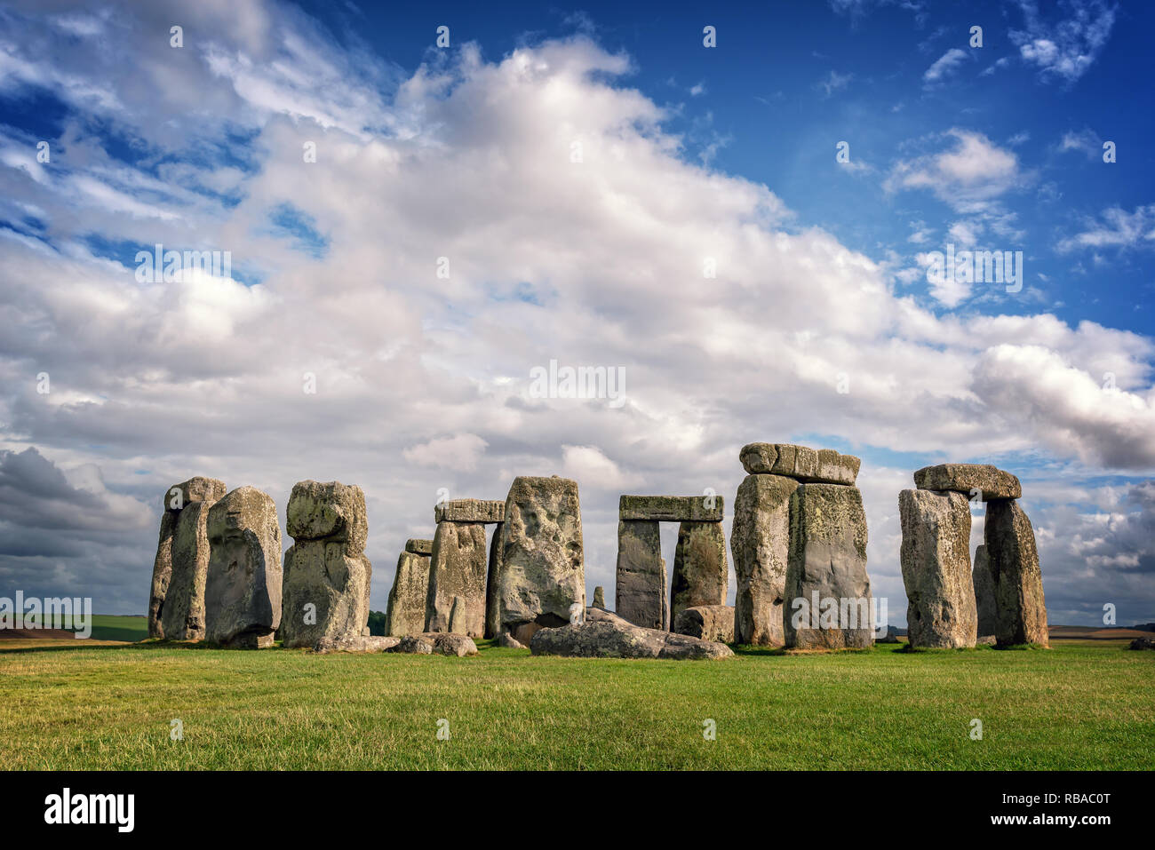 Stonehenge, Regno Unito Foto Stock