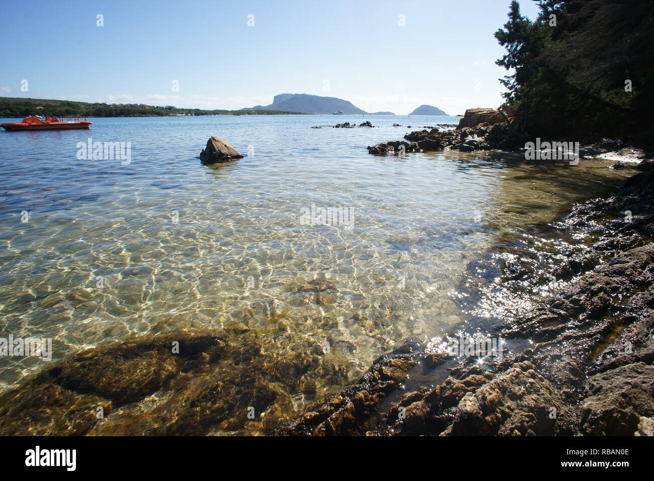 Cala Sassari Spiaggia Nel Golfo Di Marinella Golfo Aranci