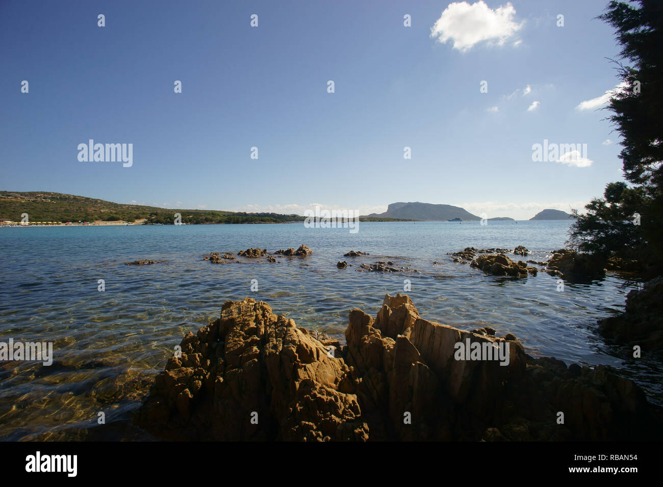 Cala Sassari Spiaggia Nel Golfo Di Marinella Golfo Aranci