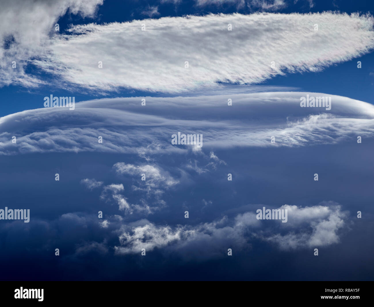 Cloudscape, Islanda Foto Stock