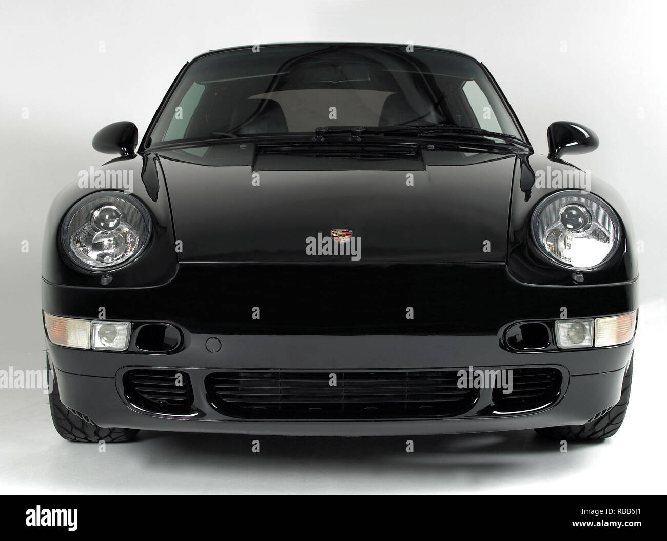 Porsche 911 C4 (993) anteriore Shot Foto Stock