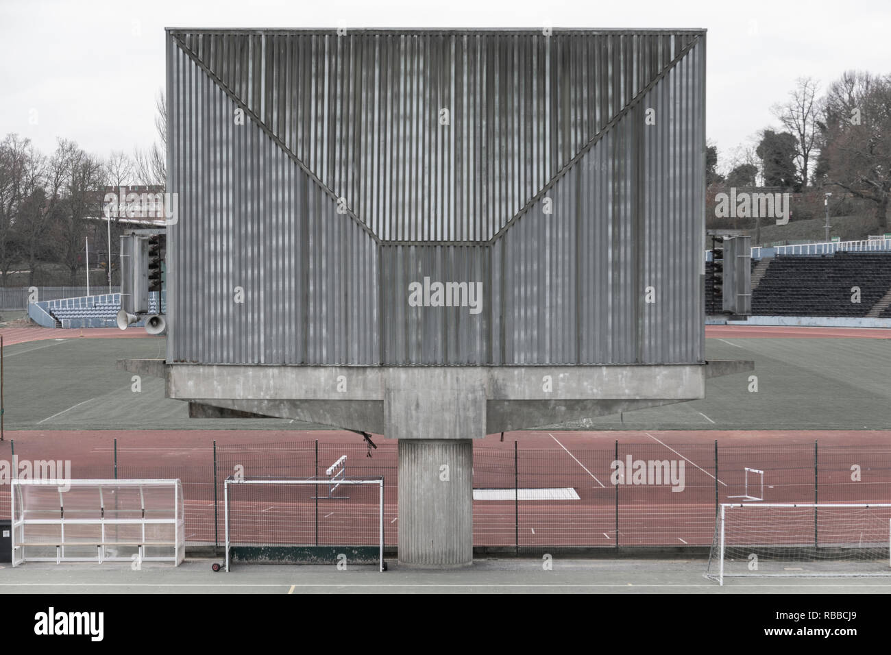 Crystal Palace National Sports Center, Bromley Greater London, Atletica Arena Foto Stock