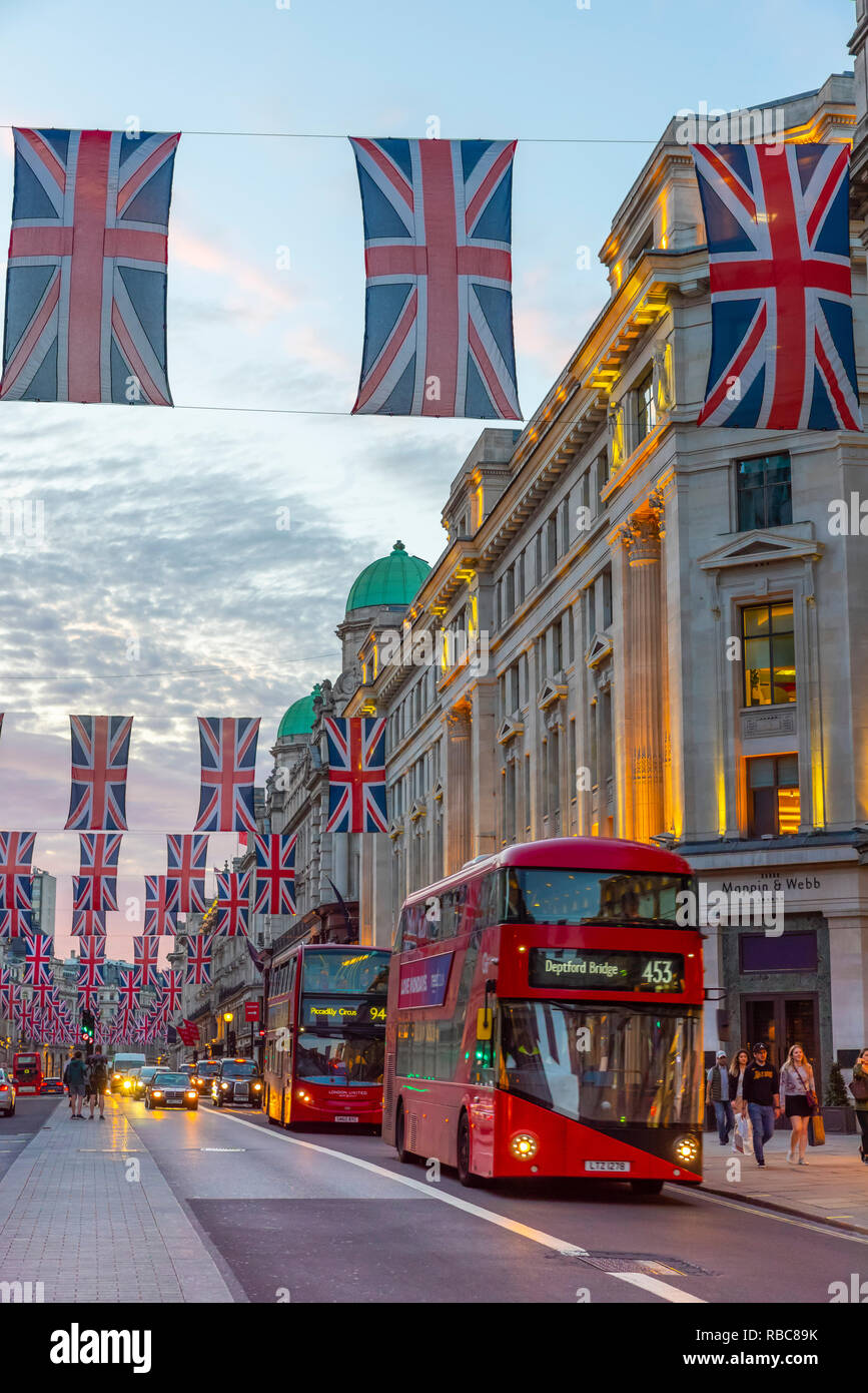 Regno Unito, Inghilterra, London, West End, Regent Street Foto Stock