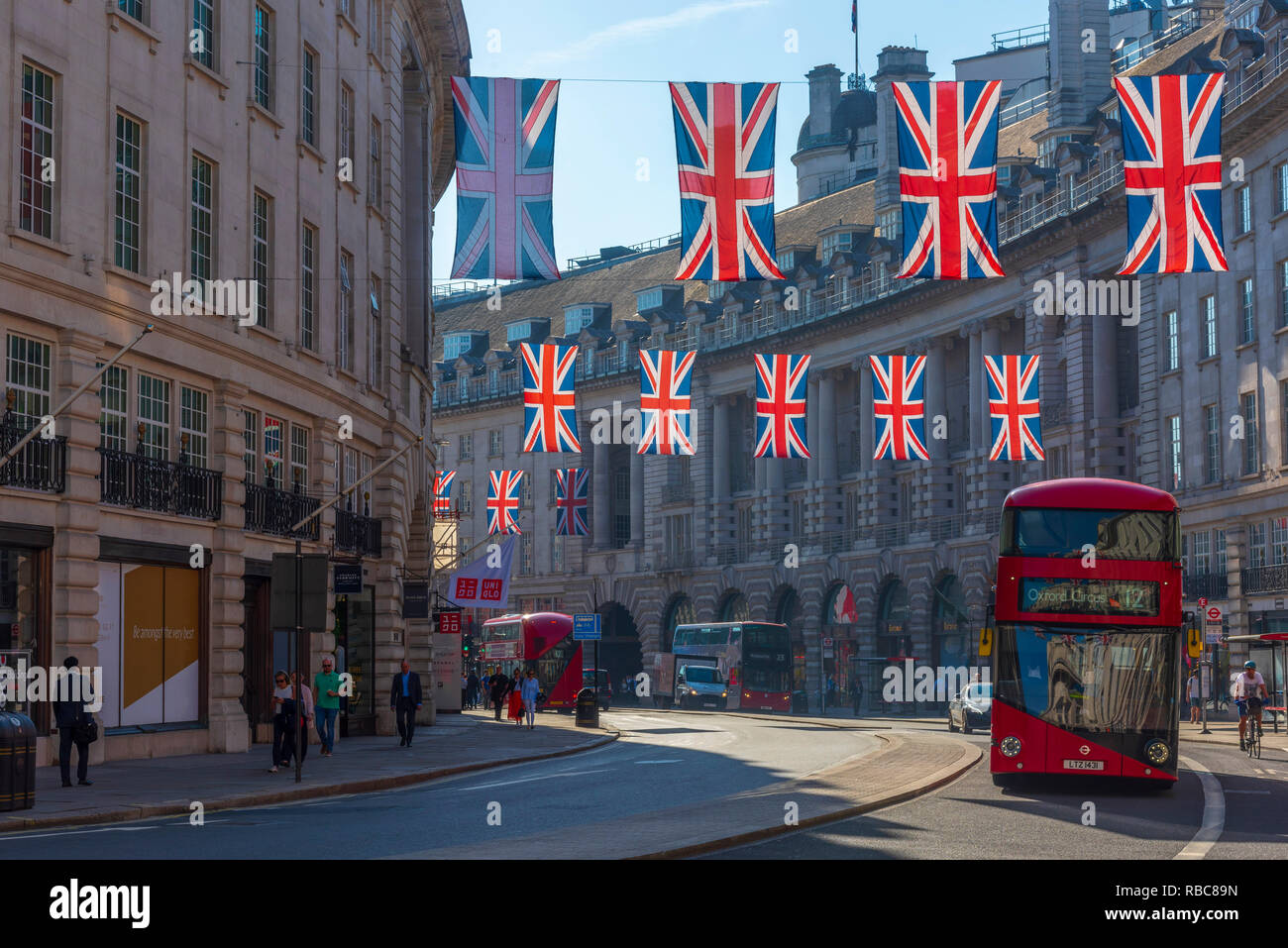 Regno Unito, Inghilterra, London, West End, Regent Street, Il quadrante Foto Stock