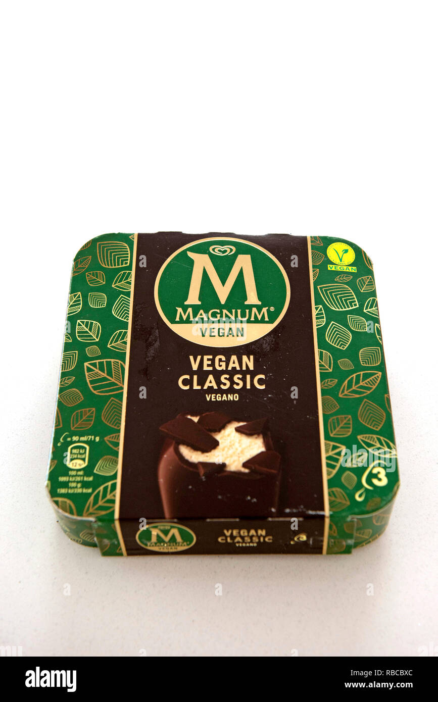 Magnum Vegan friendly gelato Foto Stock