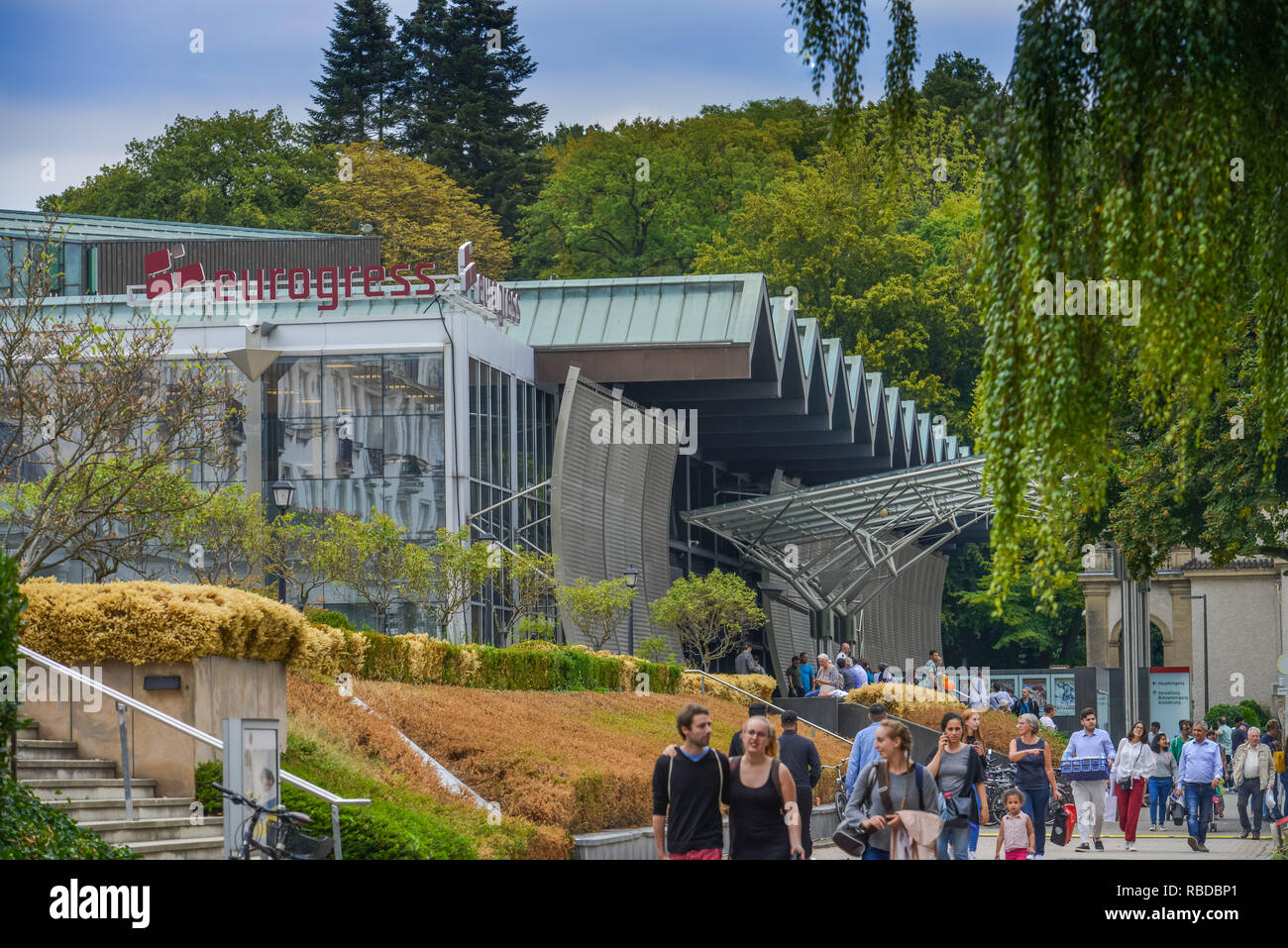 Eurogress, avenue Monheims, Aachen, Renania settentrionale-Vestfalia, Germania, Monheimsallee, Nordrhein-Westfalen, Deutschland Foto Stock
