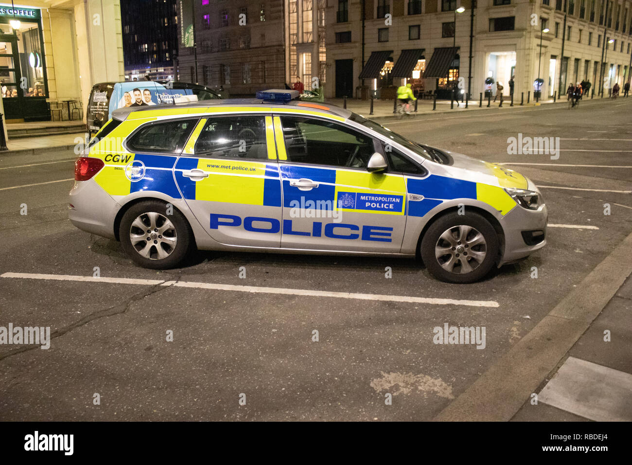 Servizio di emergenza Veicoli a Londra Foto Stock