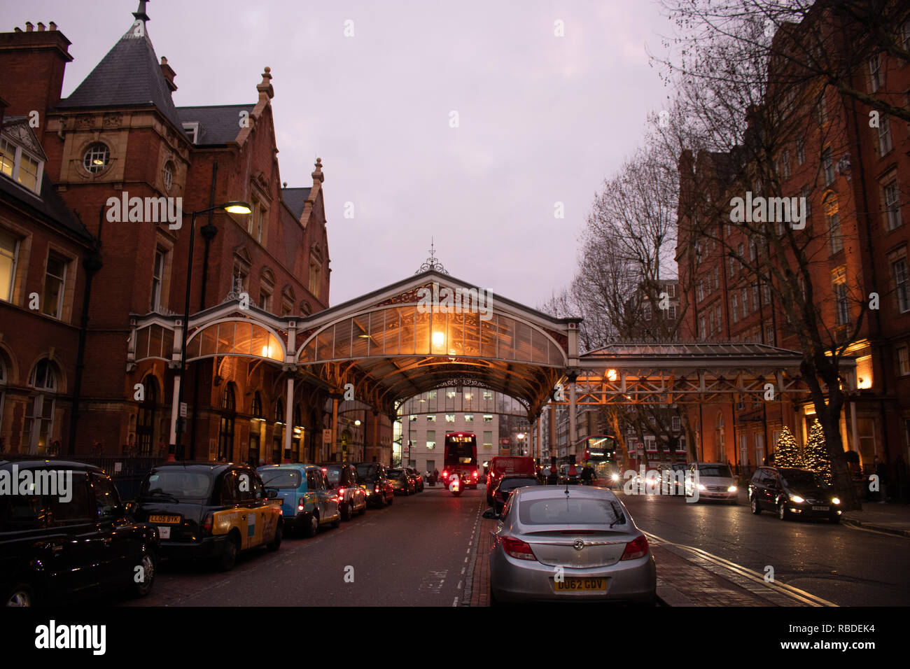 Intorno alla stazione di Marylebone Foto Stock