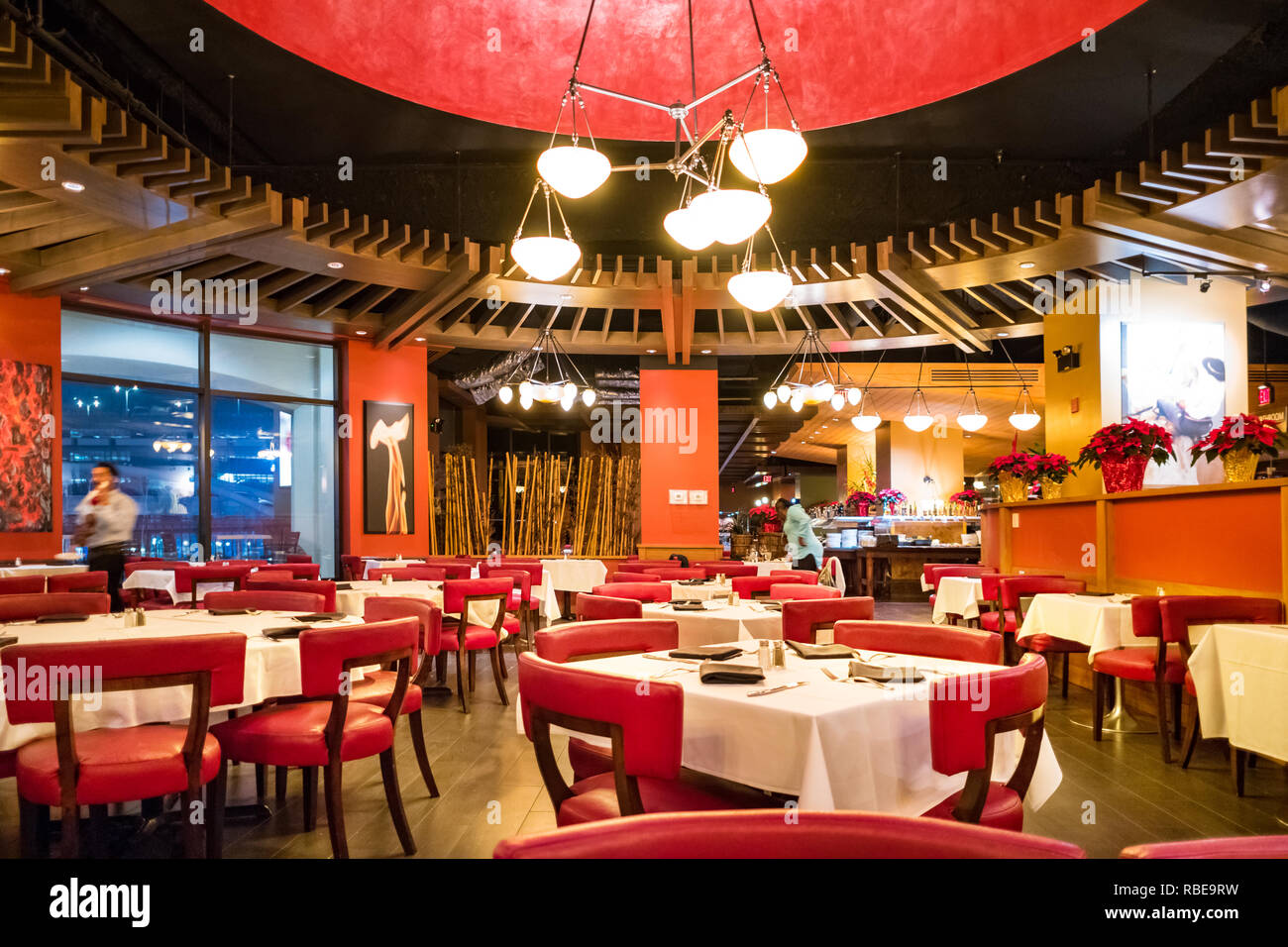 Brasa Brazilian Steakhouse ristorante interno in Niagara Falls Ontario Canada Foto Stock
