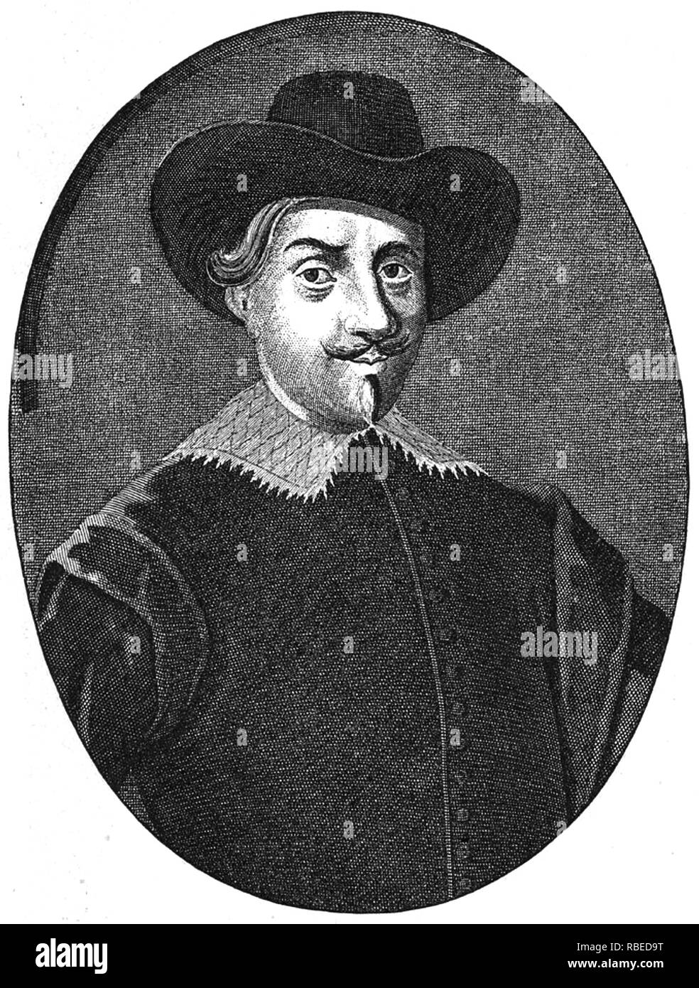 ANTON van DIEMEN (1593-1645) coloniale olandese governatore dopo il quale la Tasmania era originariamente denominato Van Diemen's Land Foto Stock