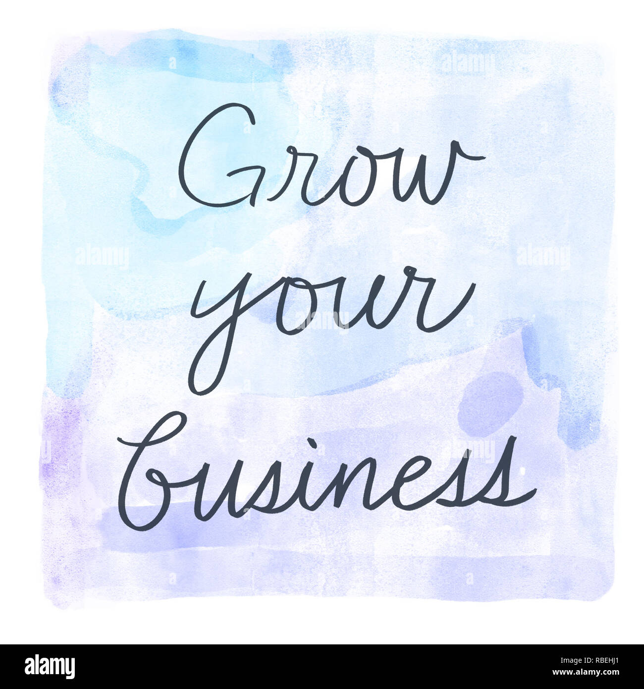 Fate crescere il vostro business Foto Stock