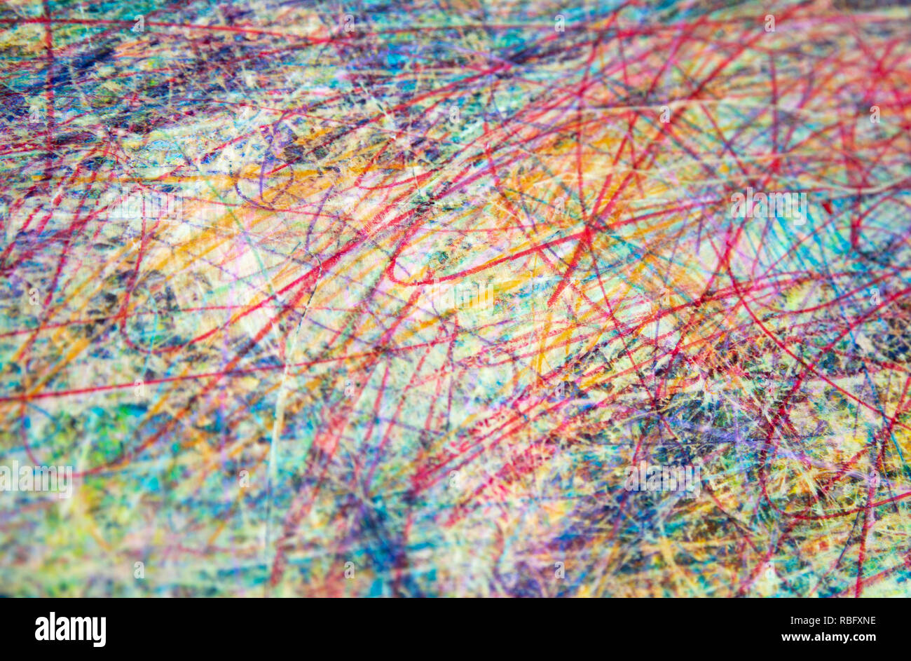 Arte Multicolore Pastello Texture Di Sfondo Disegno Per Bambini Foto Stock Alamy