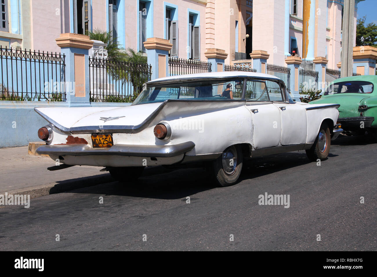 MATANZAS, CUBA - febbraio 22: Old American Buick Electra il 22 febbraio 2011 in Matanzas, Cuba. Nuova modifica della legge consente di cubani al commercio di automobili. Cars mi Foto Stock