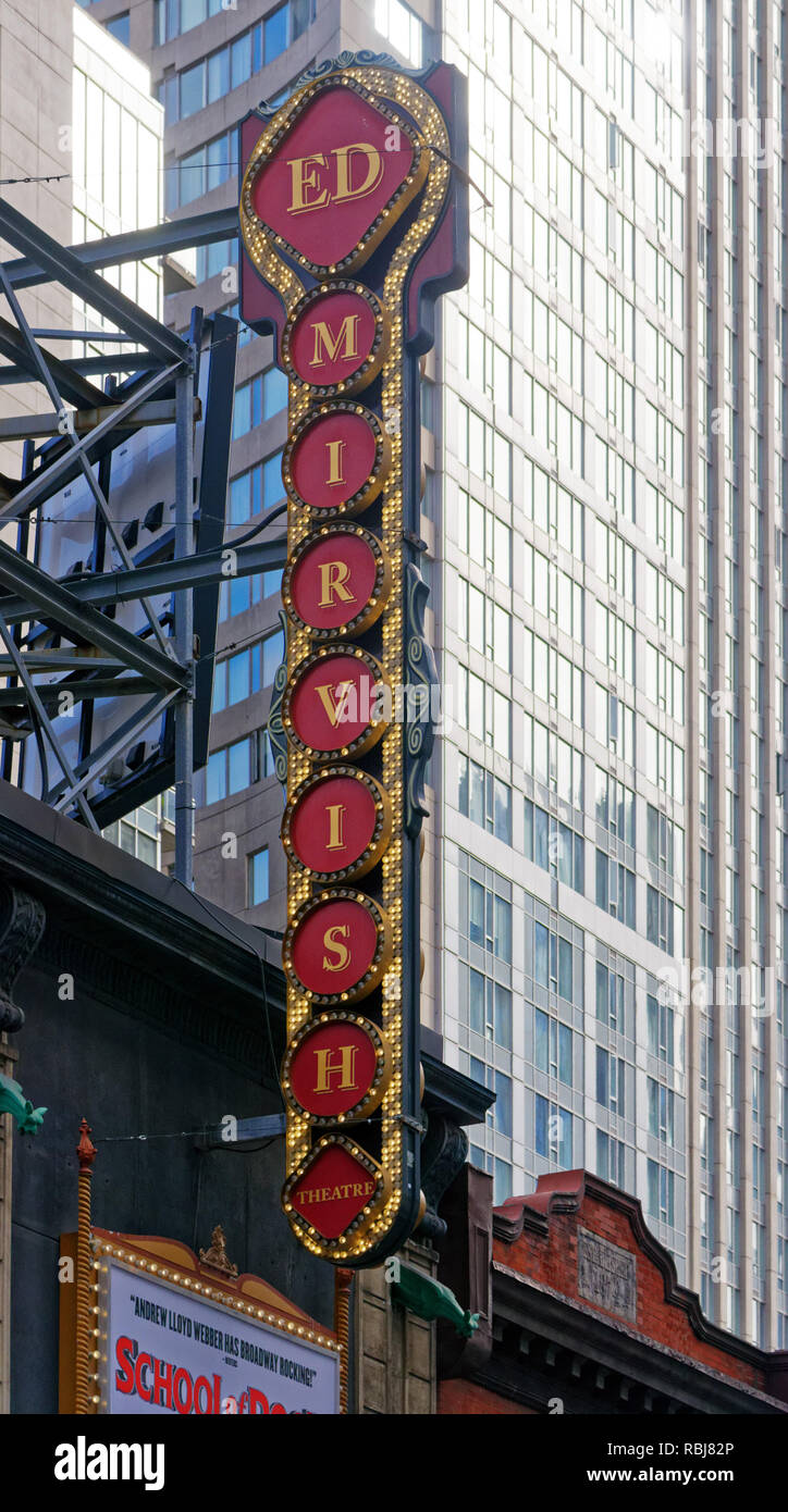 Le Ed Mirvish Theatre su Yonge Street a Toronto in Canada Foto Stock
