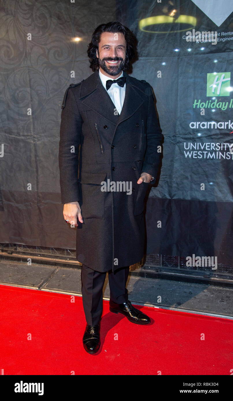Christian Vit assiste il 2019 Gold Movie Awards a Regent Street Cinema a Londra, Inghilterra. Foto Stock