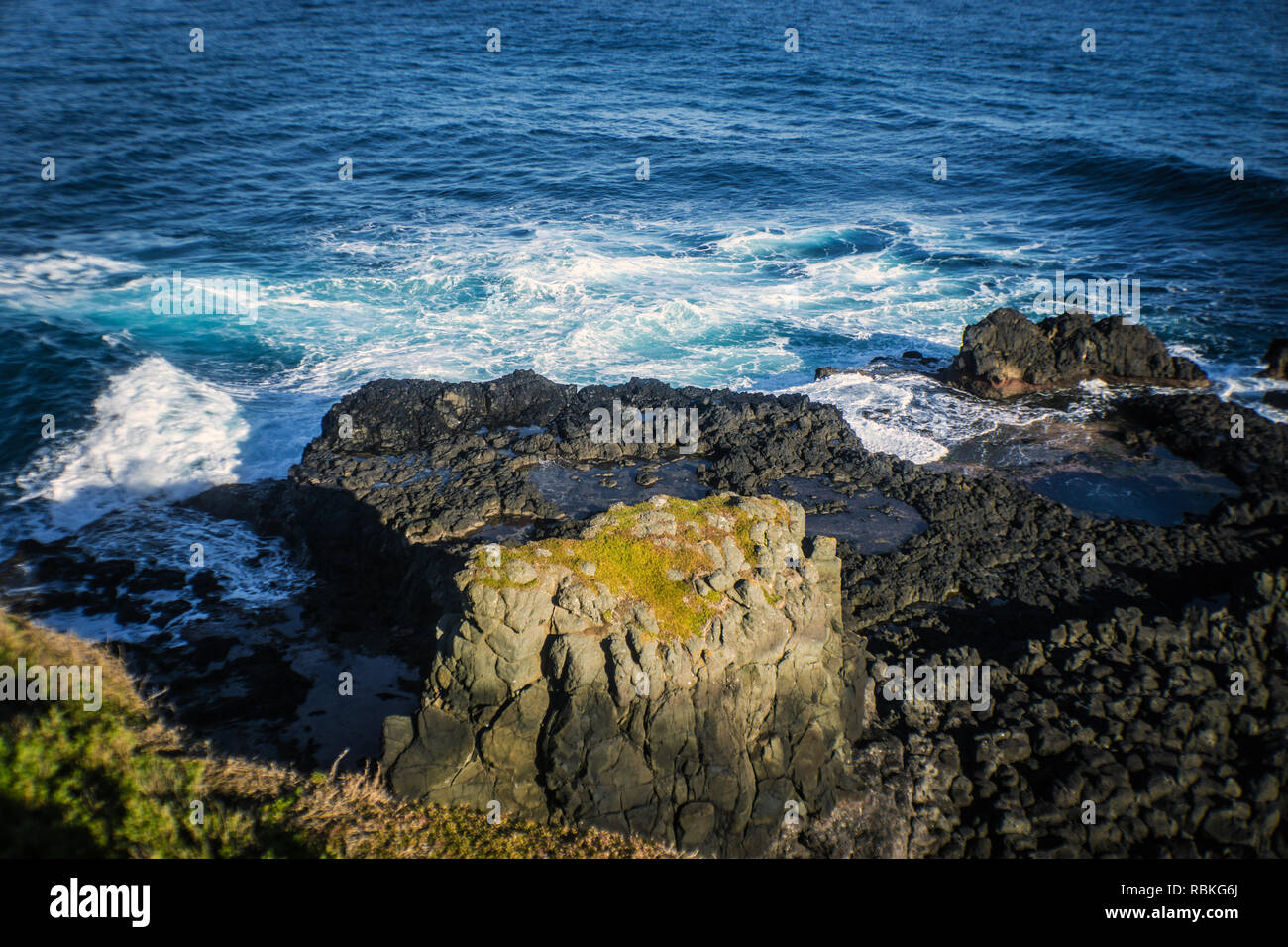 La riva di Philip Island,l'Australia Foto Stock