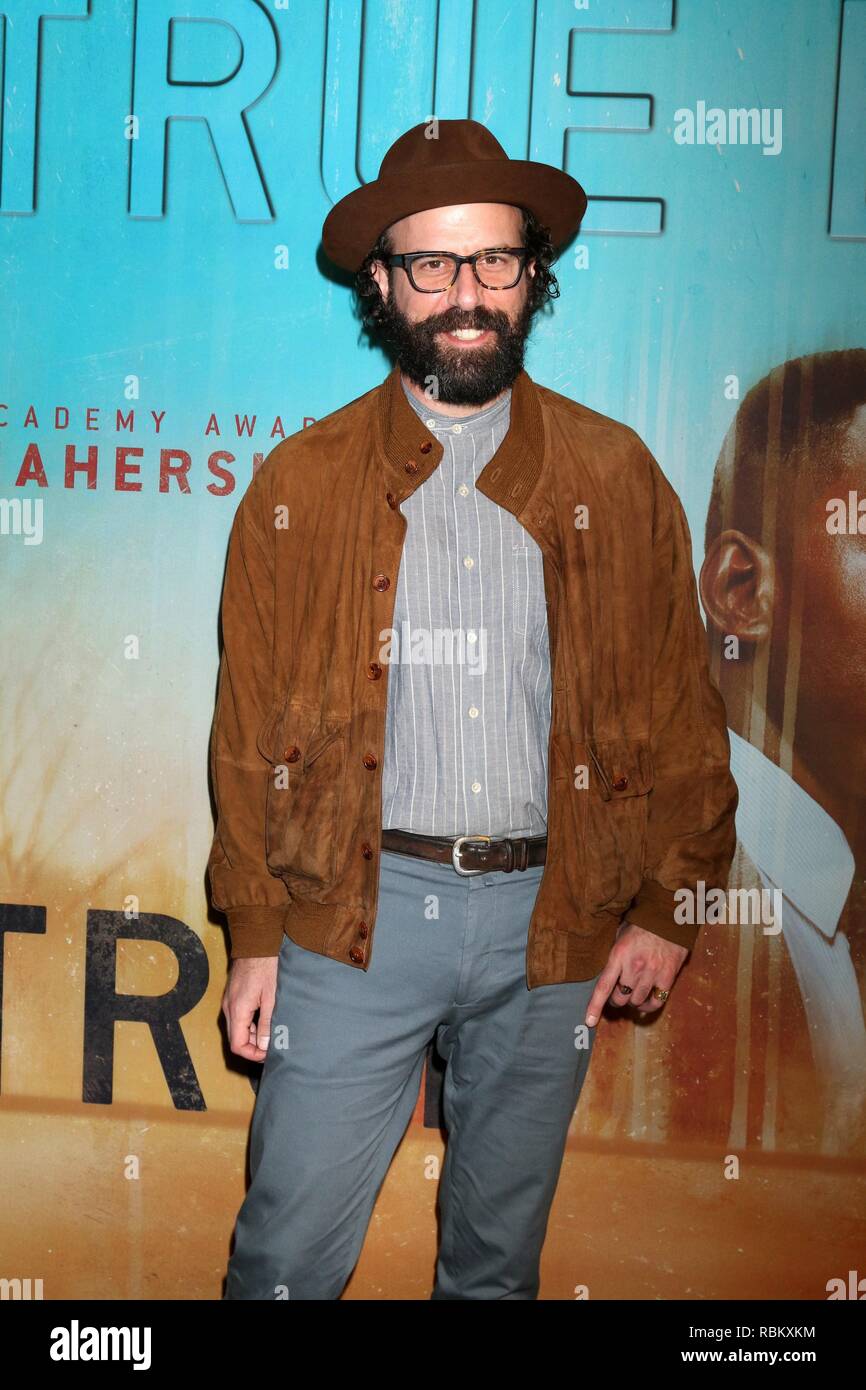 Brett Gelman presso gli arrivi per vero detective stagione tre Premiere, DGA New York Theatre, Los Angeles, CA 10 gennaio 2019. Foto di: Priscilla concedere/Everett Collection Foto Stock