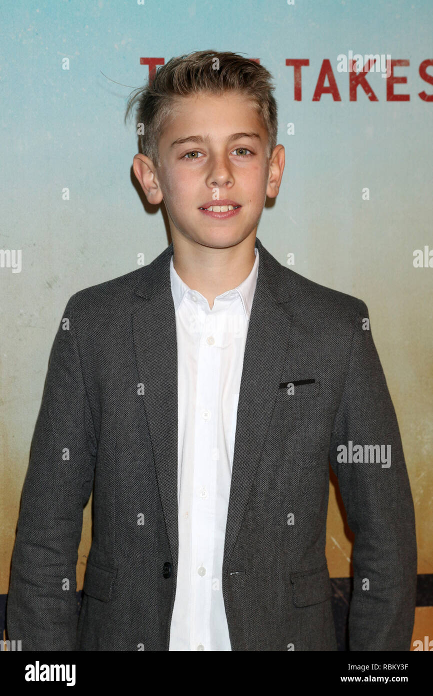 10 gennaio 2019 - Los Angeles, CA, Stati Uniti d'America - LOS ANGELES - 10 GEN: Phoenix Elkin al ''vero detective'' Stagione 3 Premiere Screening al Directors Guild of America il 10 gennaio 2019 a Los Angeles, CA (credito Immagine: © Kay Blake/ZUMA filo) Foto Stock