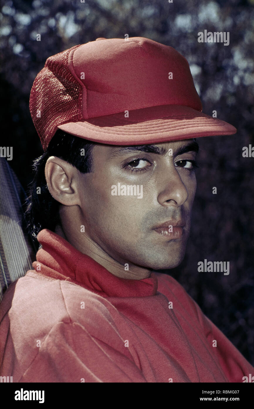 Ritratto di Salman Khan, India, Asia Foto Stock