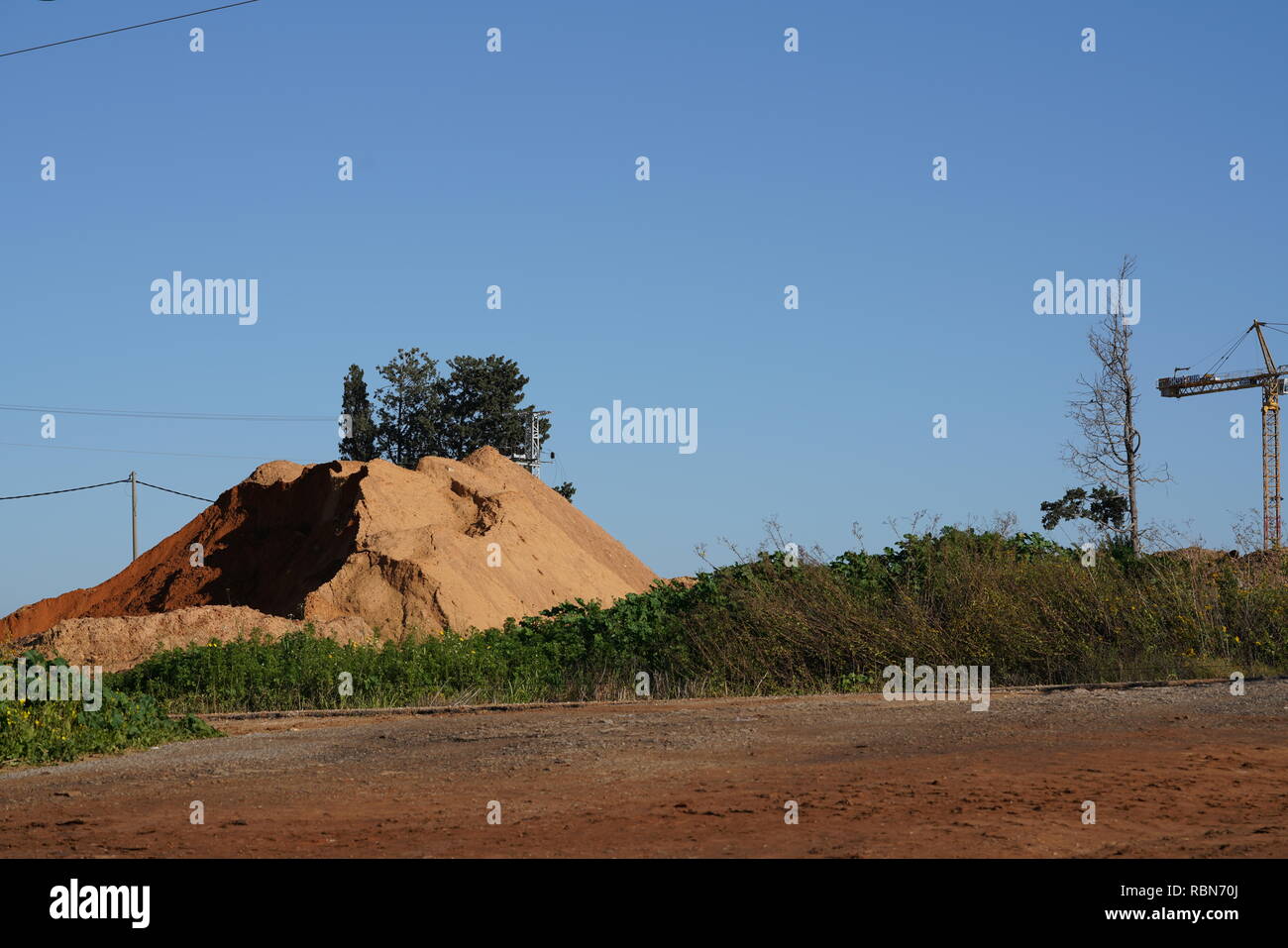 Vivaio e opere di massa Foto Stock