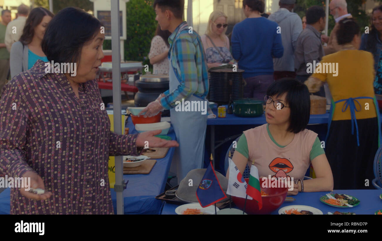 Emily Kuroda, Keiko Agena, 'Gilmore Girls: UN ANNO NELLA VITA' stagione 1 (2016) Credito: Netflix / Hollywood Archive Foto Stock