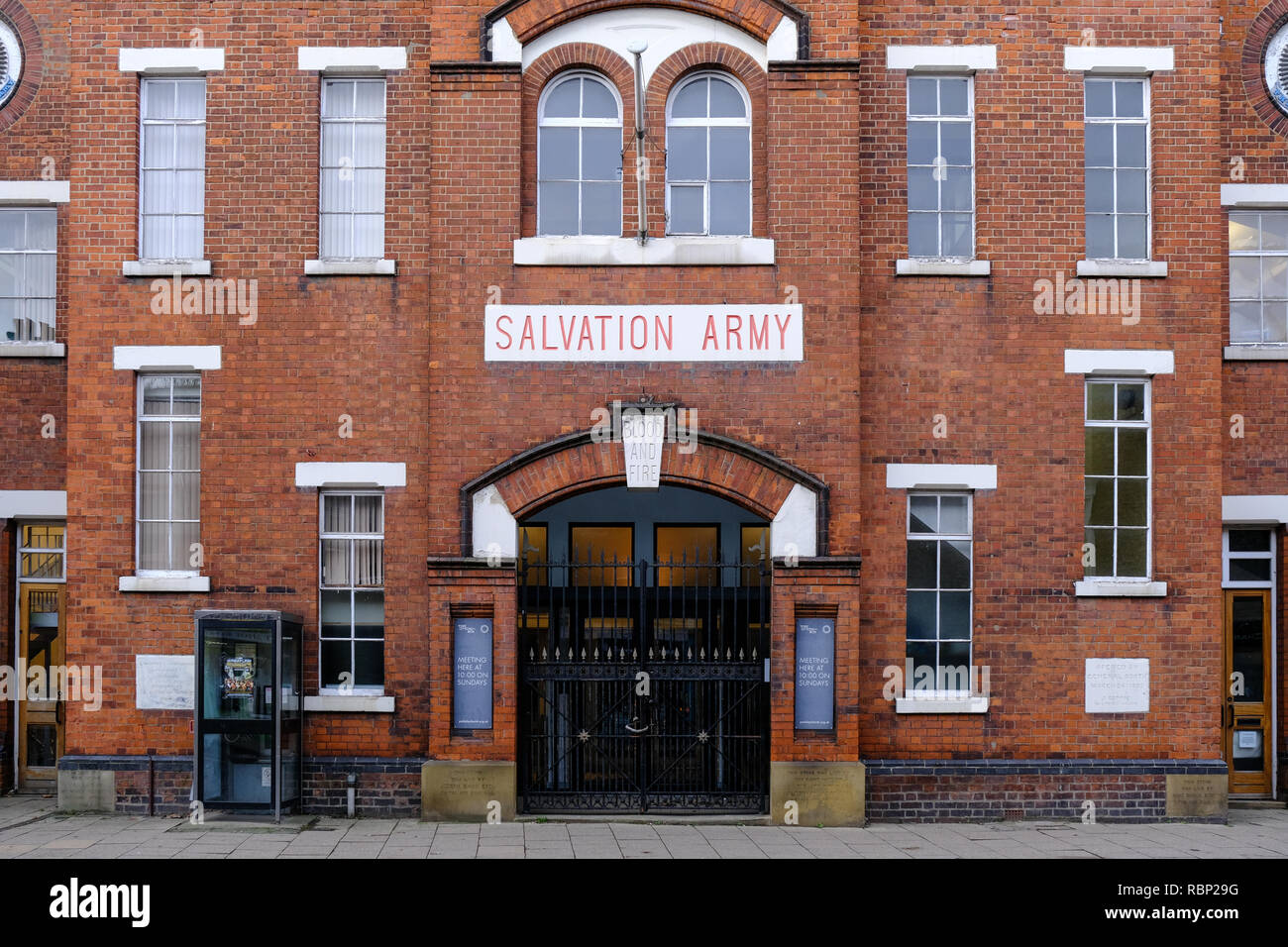 Esercito della salvezza edificio in York, Regno Unito Foto Stock