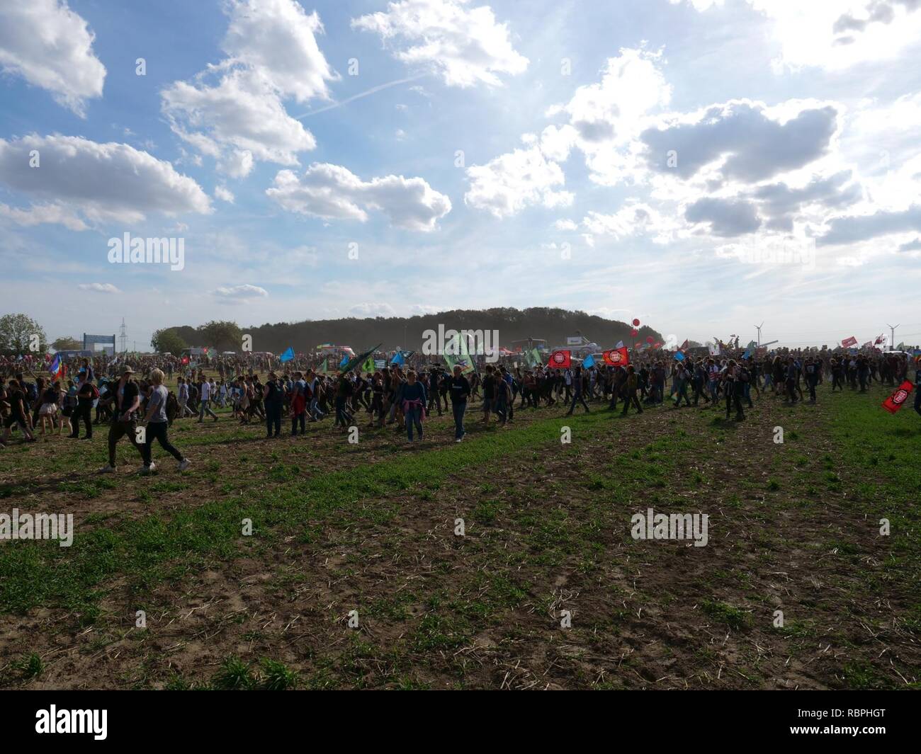 "Ende Gelände' 06-10-2018 04. Foto Stock