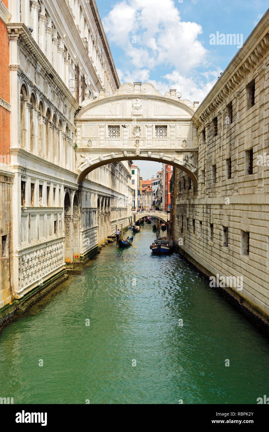 Ponte dei Sospiri, Venezia, Italia Foto Stock
