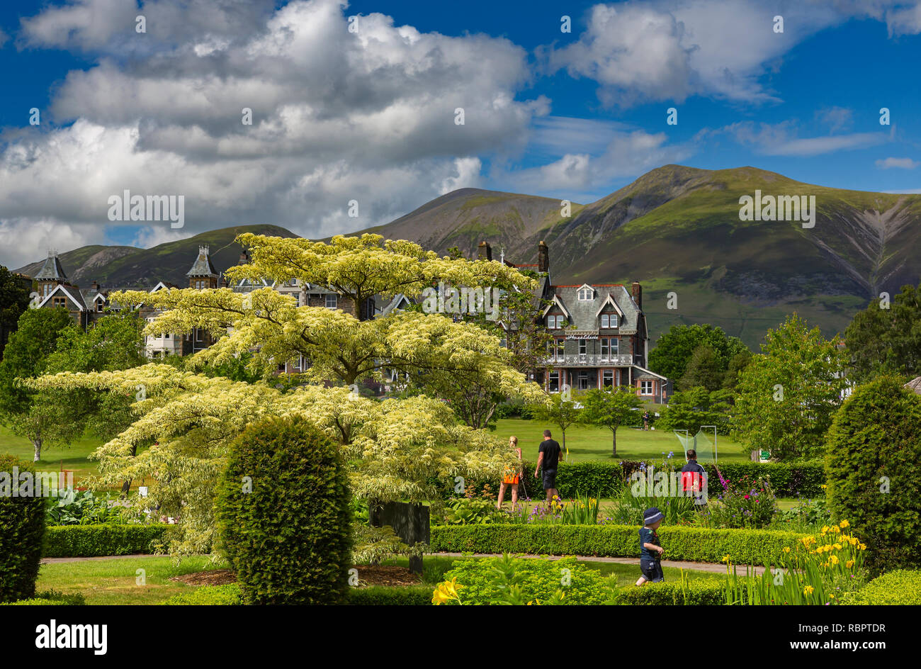 Lake District nel nord ovest dell'Inghilterra. Foto Stock