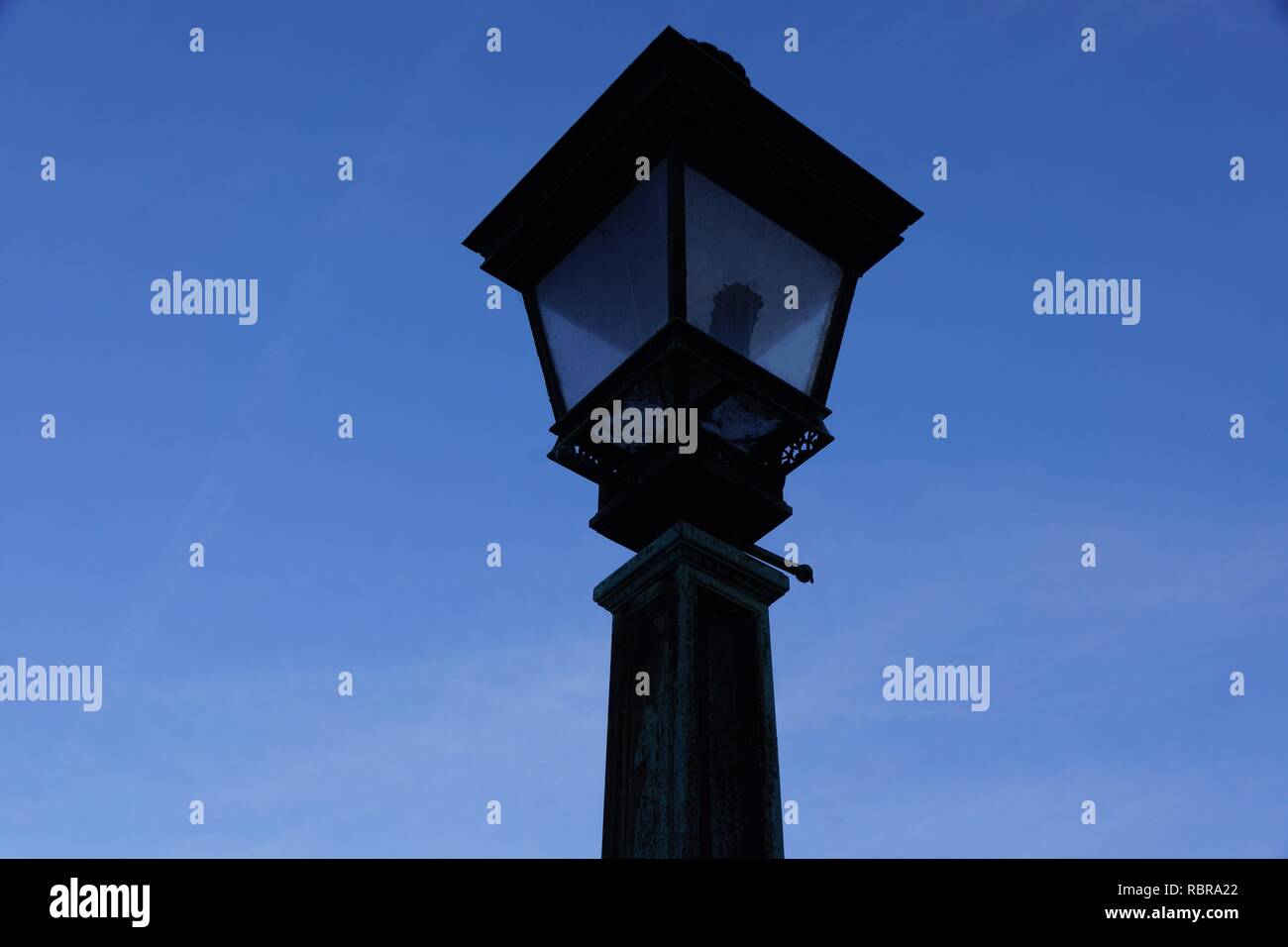 Lampade stradali di Copenhagen Foto Stock