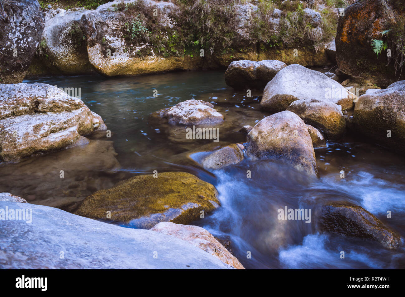 Buon fiume di acqua Foto Stock