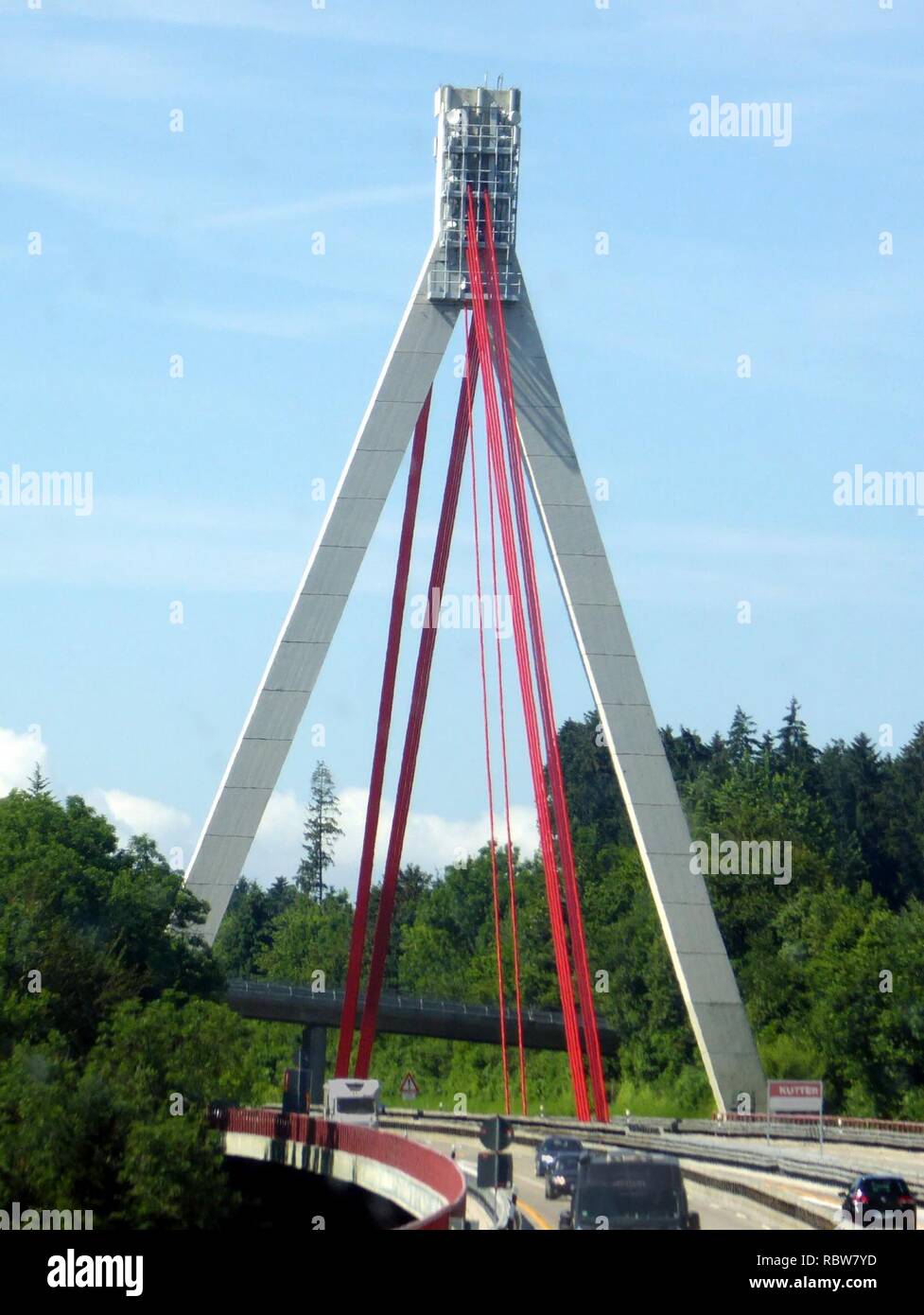 Un 96, Brücke Obere Argen, 12. Foto Stock
