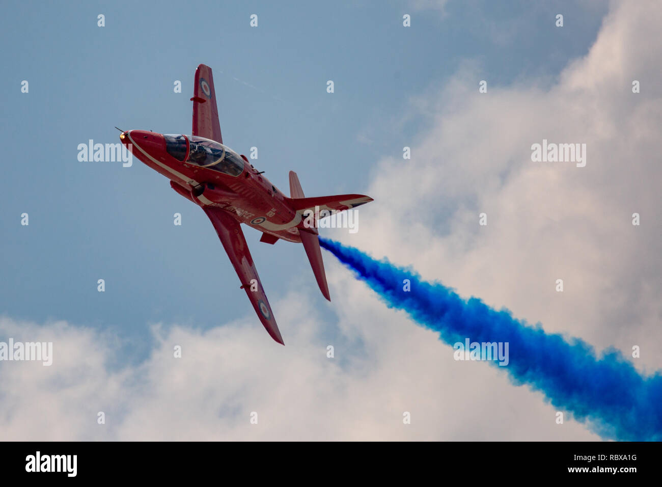 Le frecce rosse visualizzazione al RIAT 2018 Foto Stock