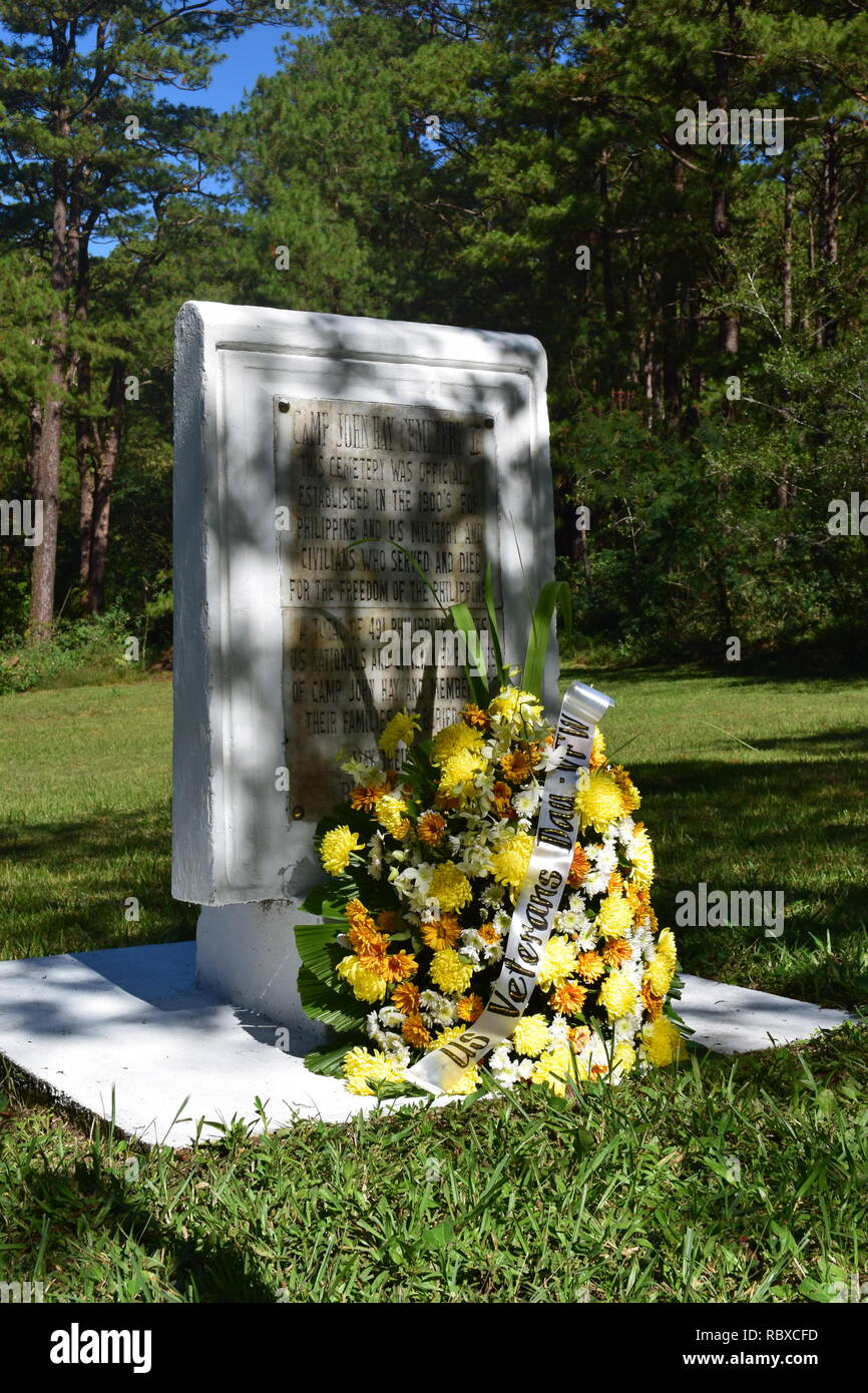 Il Memorial Day al 2nd.Phil-Am, veterani cimitero che è il luogo del riposo finale per vittime militari e civili di guerre straniere Foto Stock