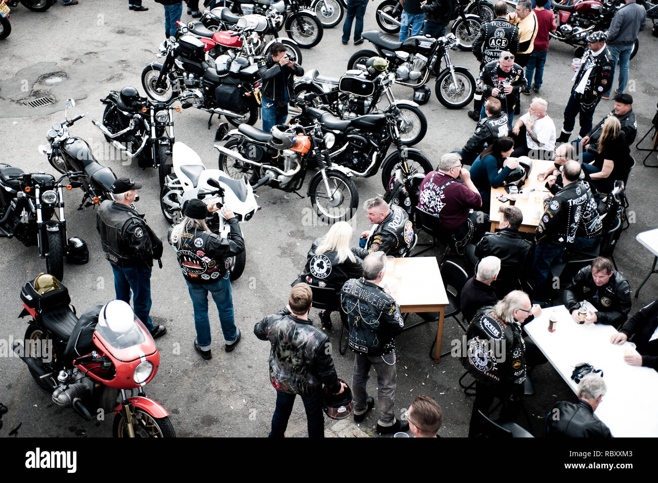 Ace Cafe Londra reunion weeked Foto Stock